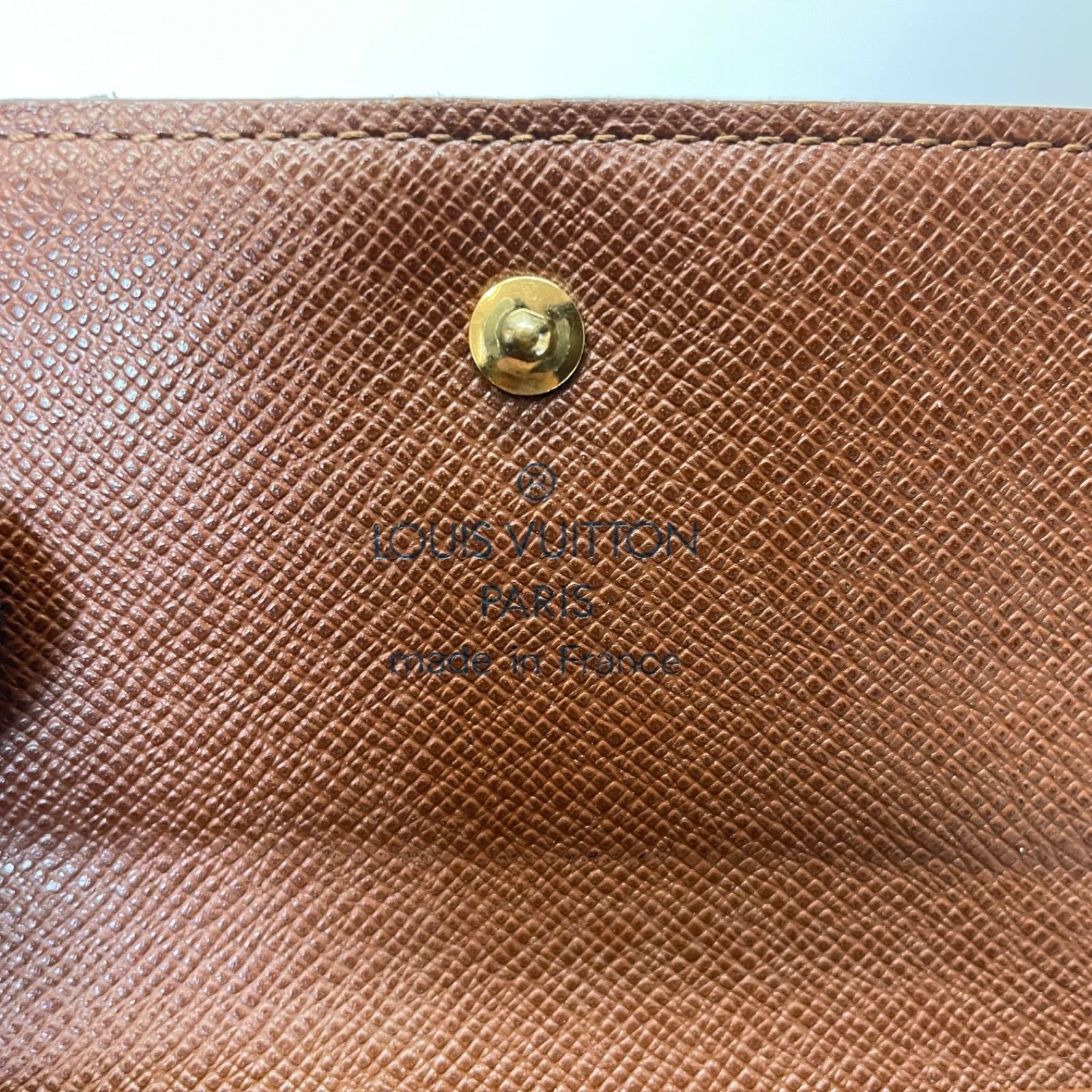 2972 LOUIS VUITTON ルイヴィトン モノグラム 三つ折り財布 エリーズ