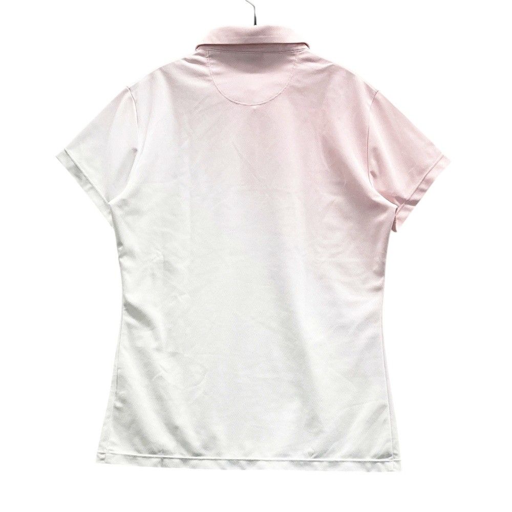 サイズ：O DESCENTE GOLF デサントゴルフ 半袖ポロシャツ ピンク系