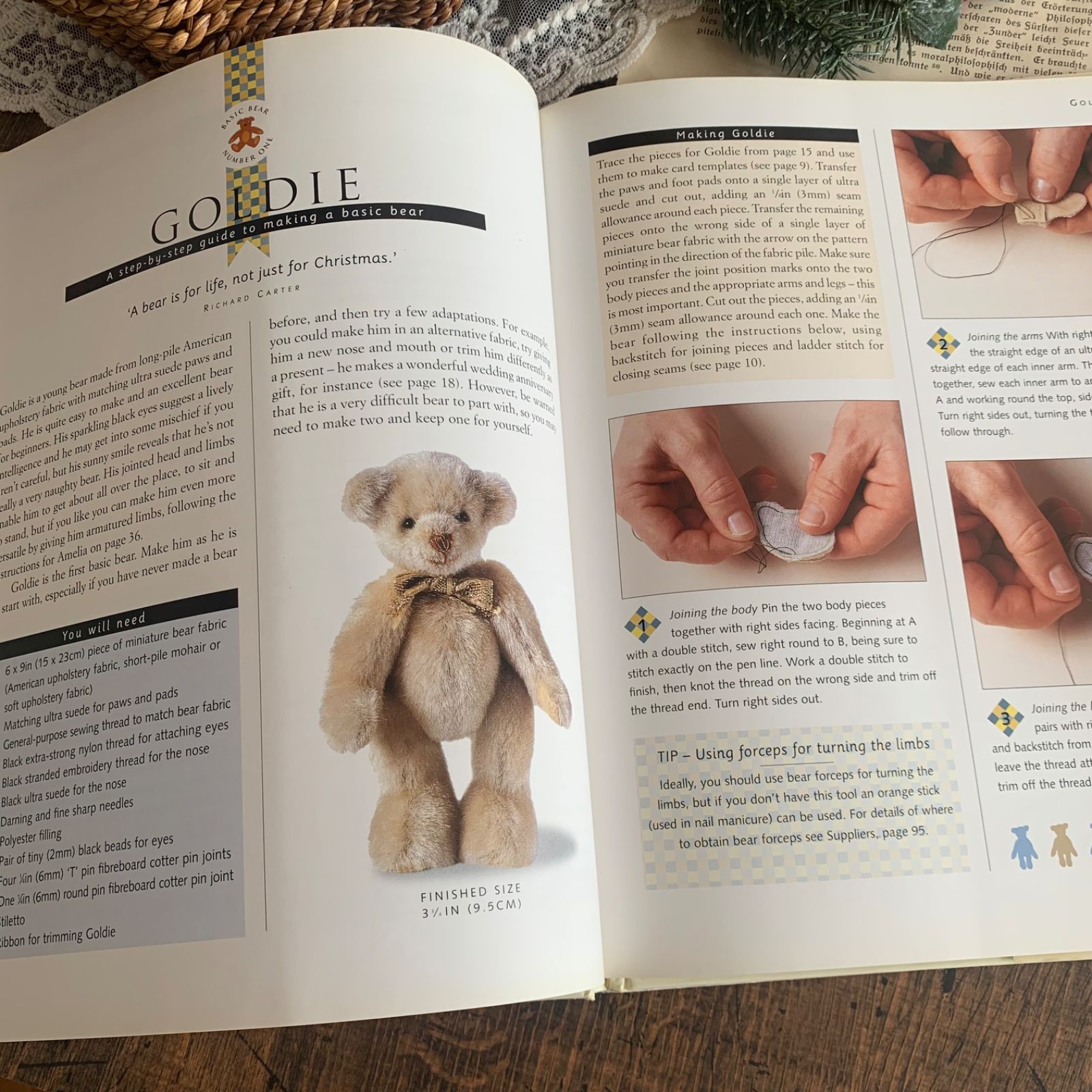 クリクリスマスギフトにぴったり ヴィンテージ テディベア＆イギリス