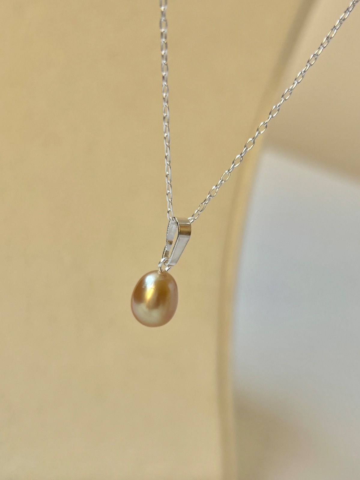 本真珠】SV南洋真珠ゴールデンパールネックレスLSP193 - メルカリ