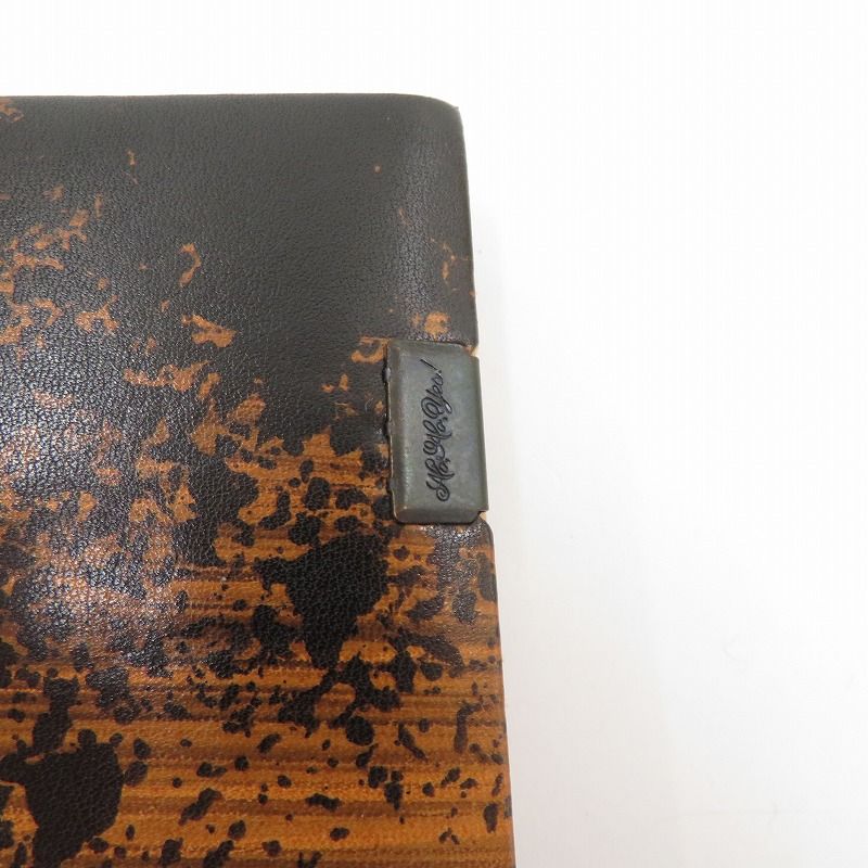 所作 shosa ショサ 三つ折り財布 - ブラウン 124