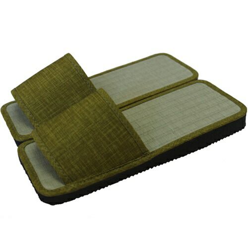 角タタミスリッパ グリーン 10足セット 1540GR