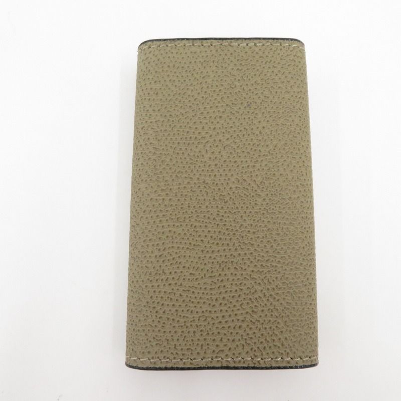 キーケース valextra 6連キーケース ベージュ 124