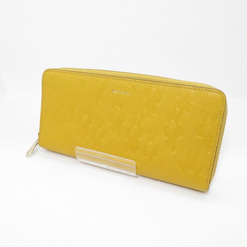 瀬戸大橋店 Paul Smith ポール スミス 長財布 BPW675 イエロー 124