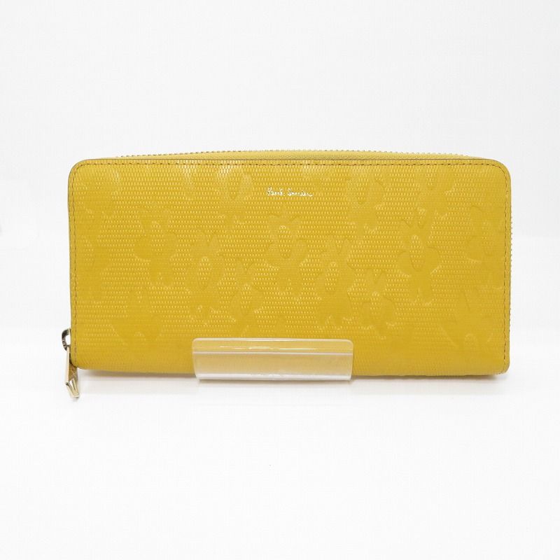 Paul Smith ポール スミス 長財布 BPW 675 イエロー 124