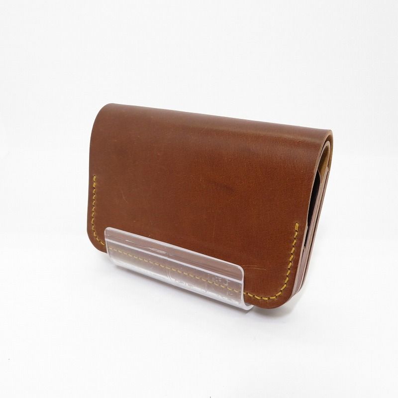 瀬戸大橋店 二つ折り財布 Shell Wallet ブラウン 124