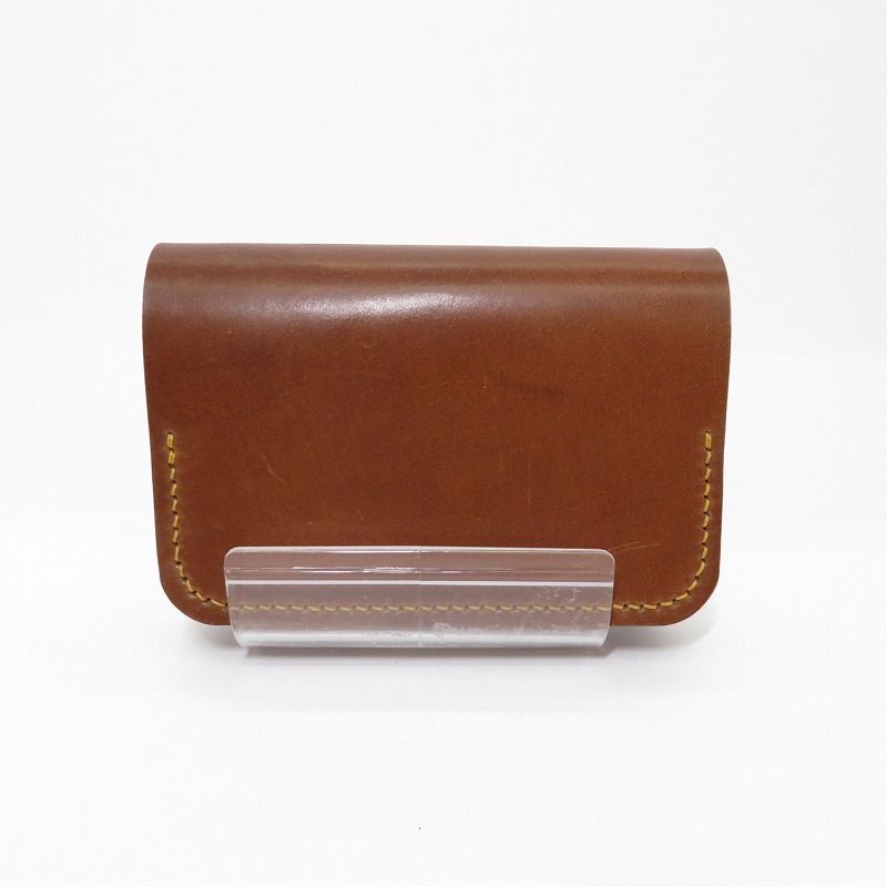 二つ折り財布 Shell Wallet ブラウン 124