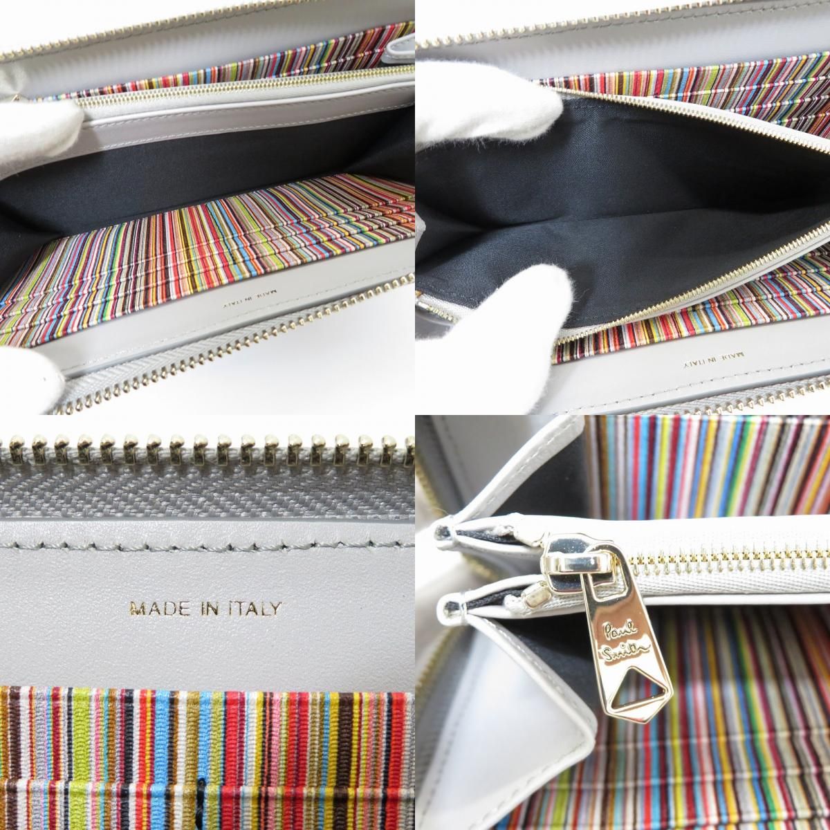  Paul Smith ポール スミス 長財布 M 1 A-4778 グレー 124 その他 小物