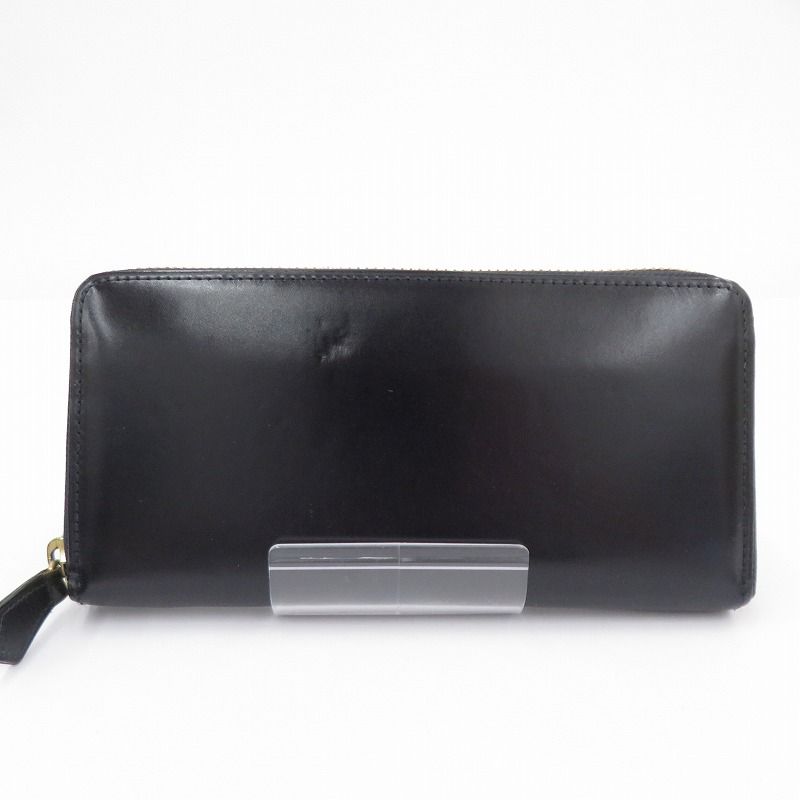 ココマイスター 長財布 ロンドンブライドル ネイビー 124