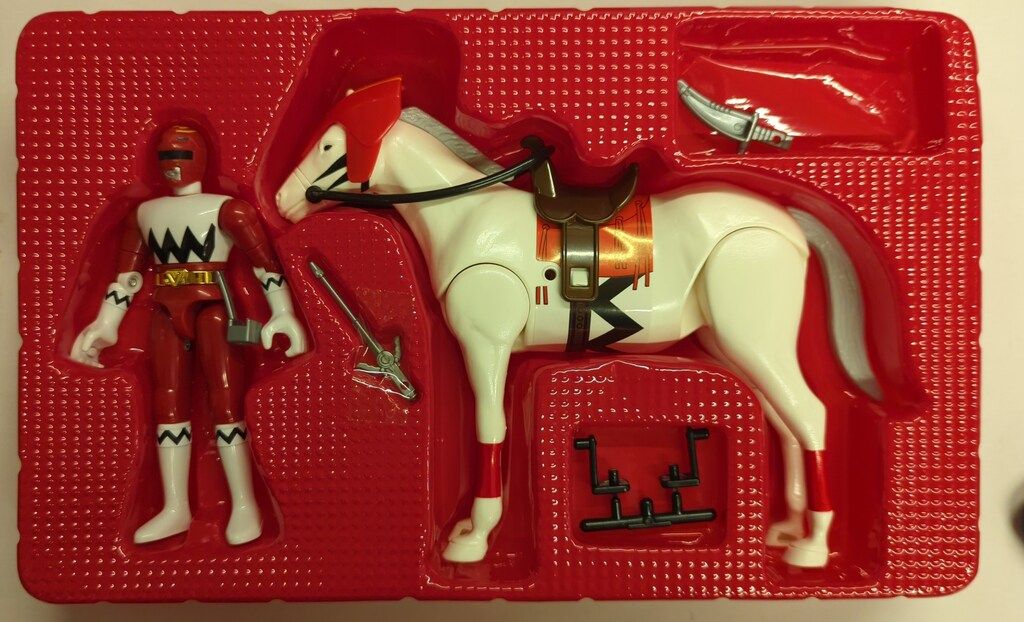 バンダイ ギンガマン/プラデラ 星獣戦隊ギンガマン 獣走馬レッド