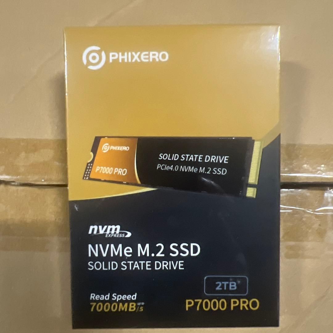 PHIXERO P7000PRO SSD 2TB NVMe <3> - メルカリ