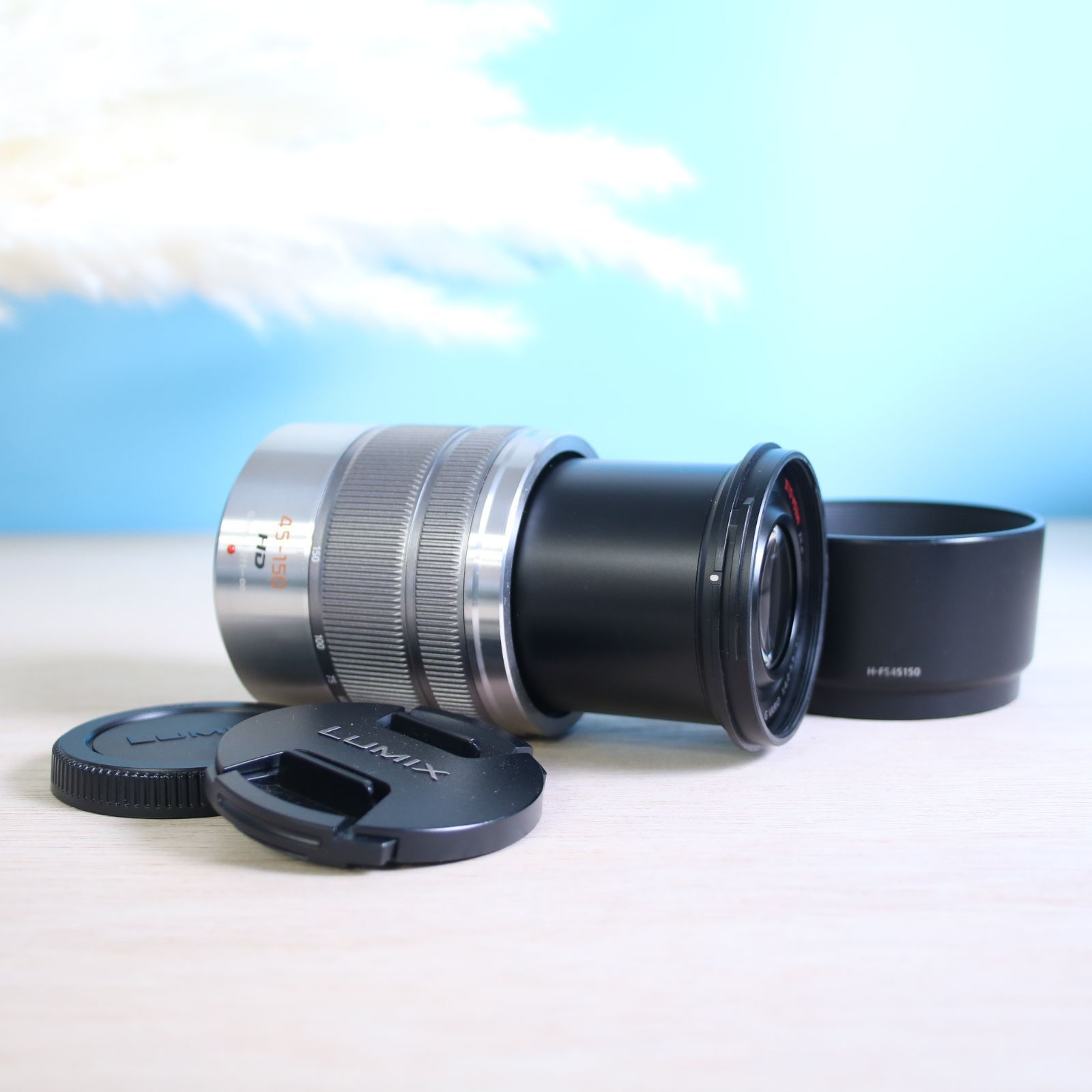 ❁ ❁ なレンズです❁Panasonic LUMIX 45-150mm H-FS45150 マイクロフォーサーズマウント 望遠ズームレンズ