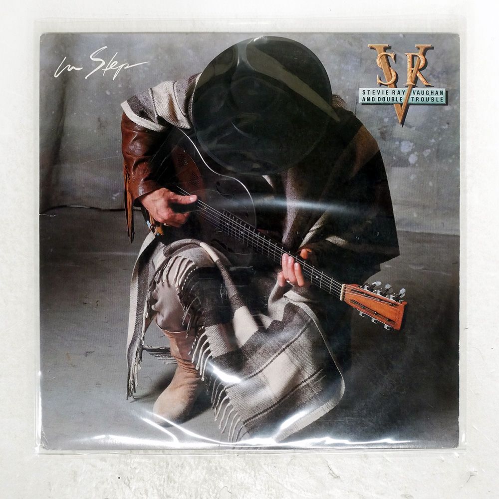 US盤 STEVIE RAY VAUGHAN IN STEP EPIC OE45024 LP