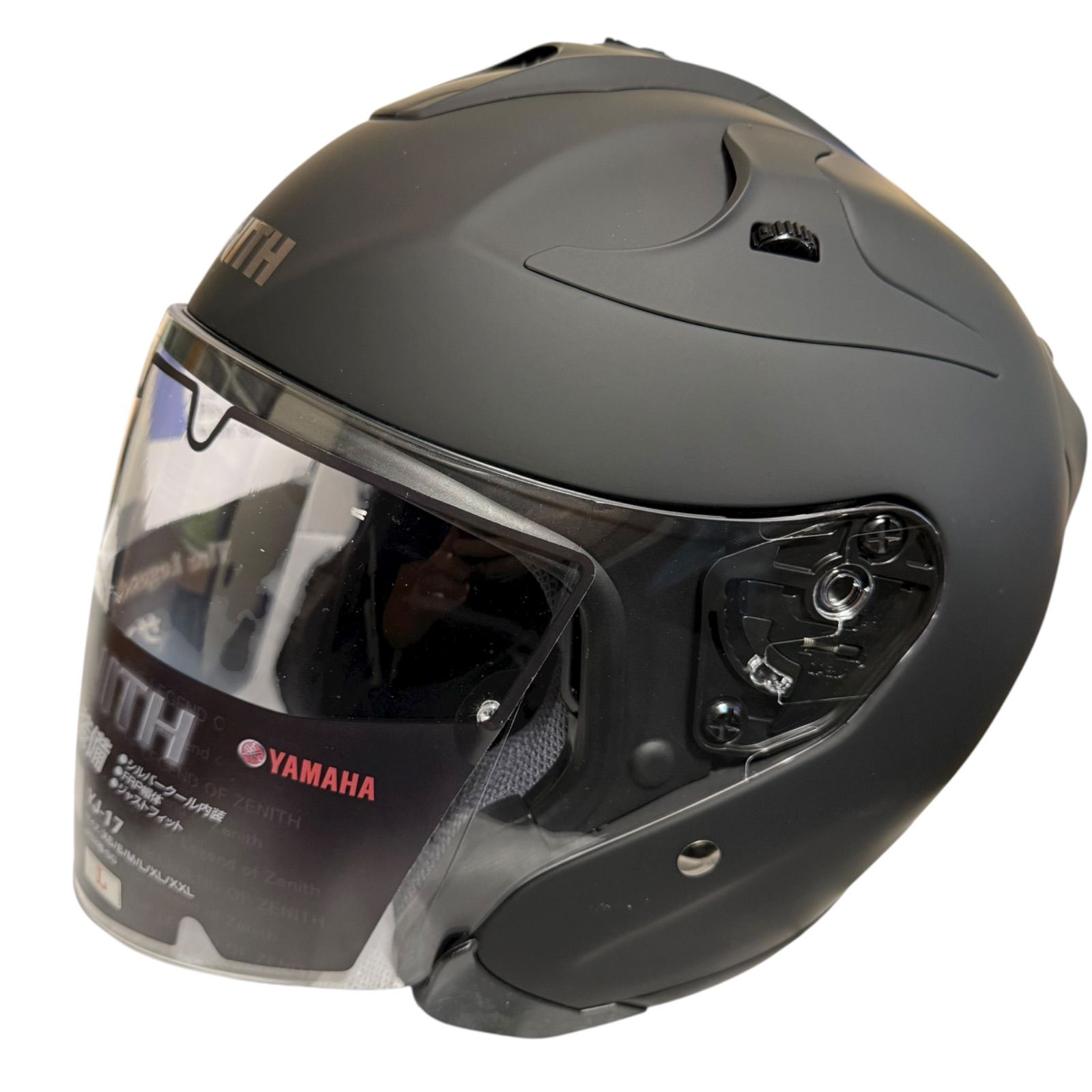 YAMAHA ZENITH YJ-17 ヤマハ ゼニス ヘルメット バイク ブラック L