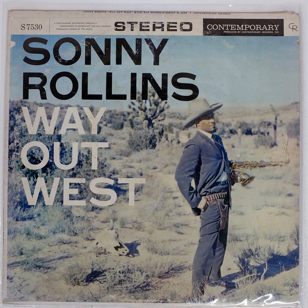 US盤 SONNY ROLLINS WAY OUT WEST CONTEMPORARY S7530 LP