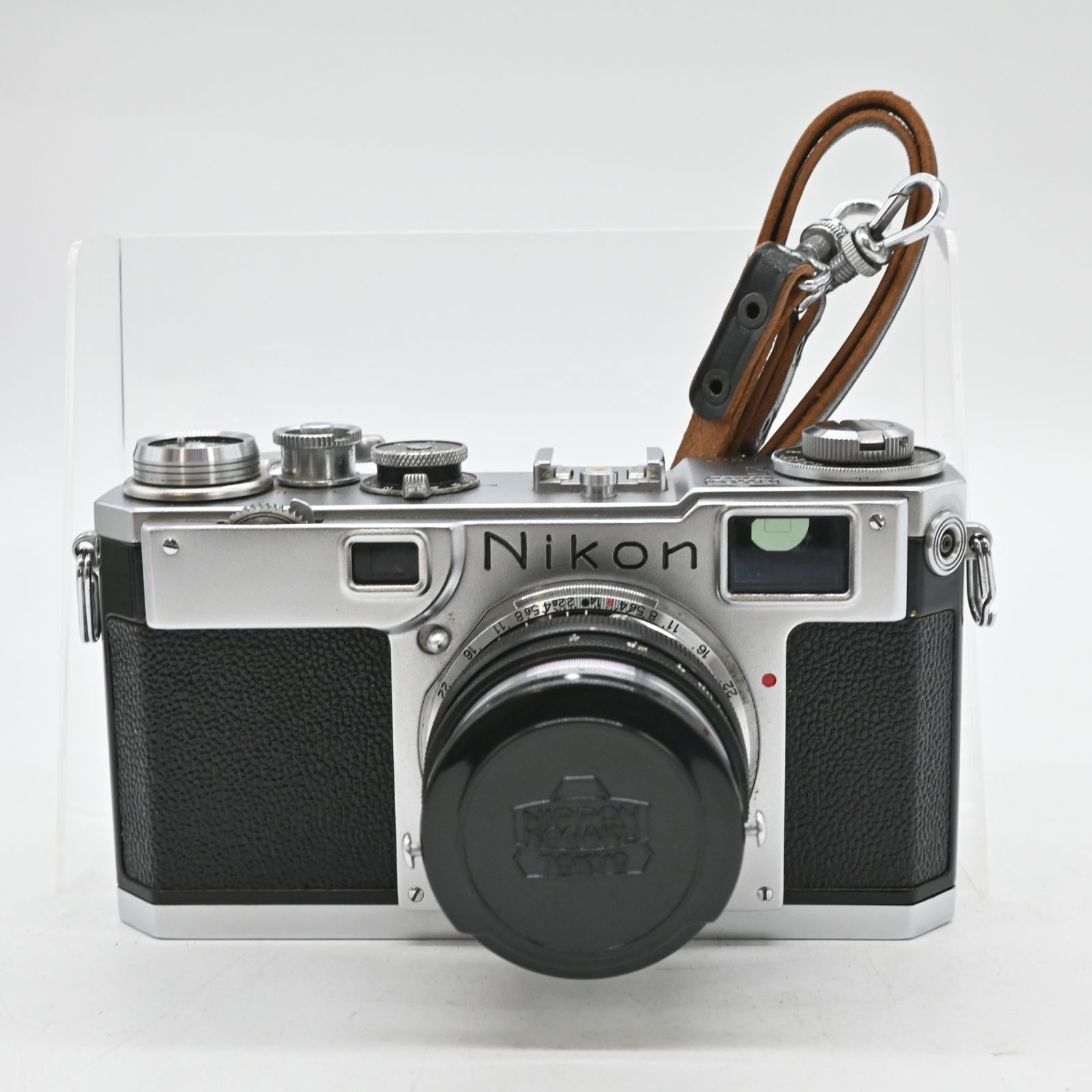 難有品 NIKON S-2後期型 ブラックダイヤル ニッコールH.C 5cm F2