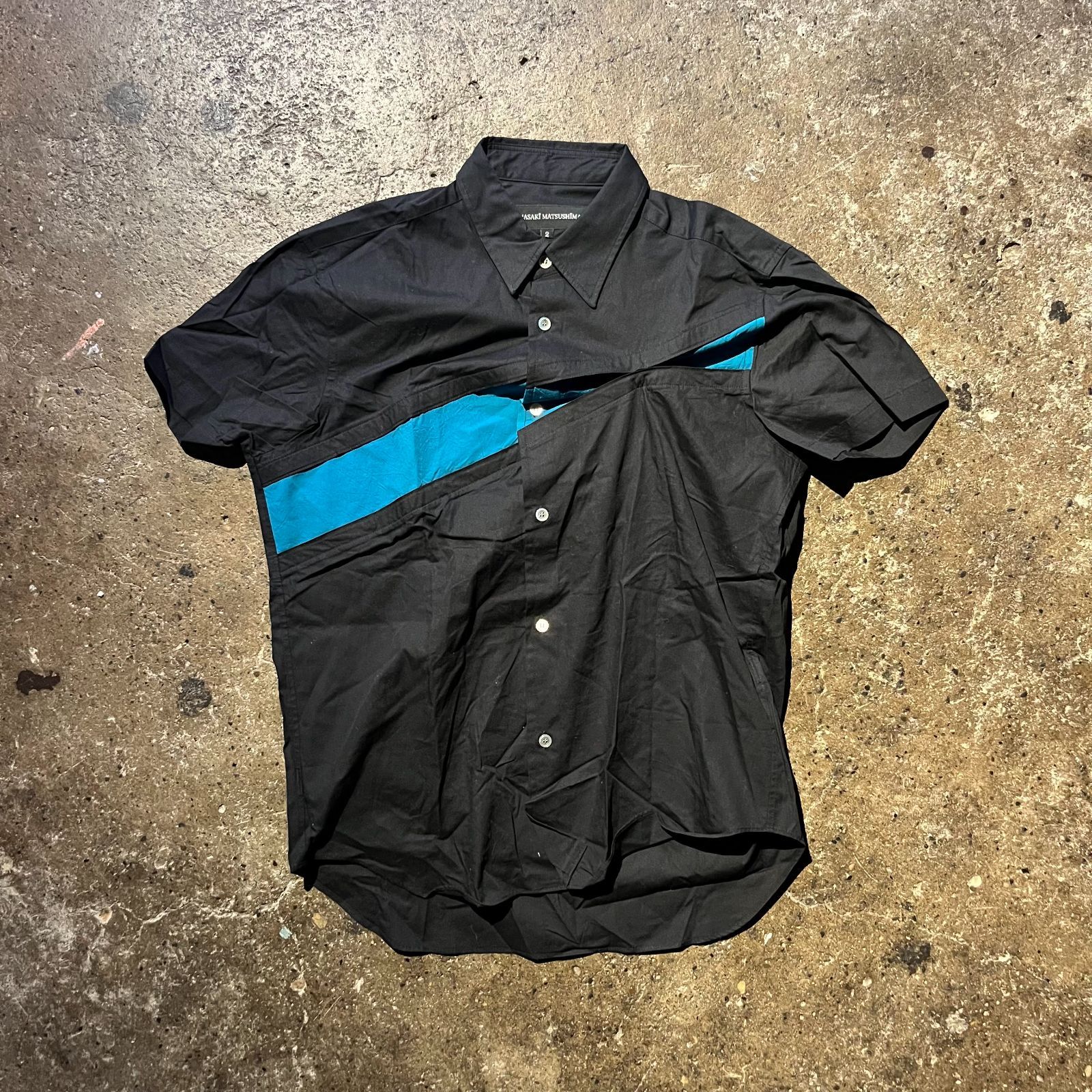 MASAKI 90 s ラインデザインシャツ マサキマツシマ 1990