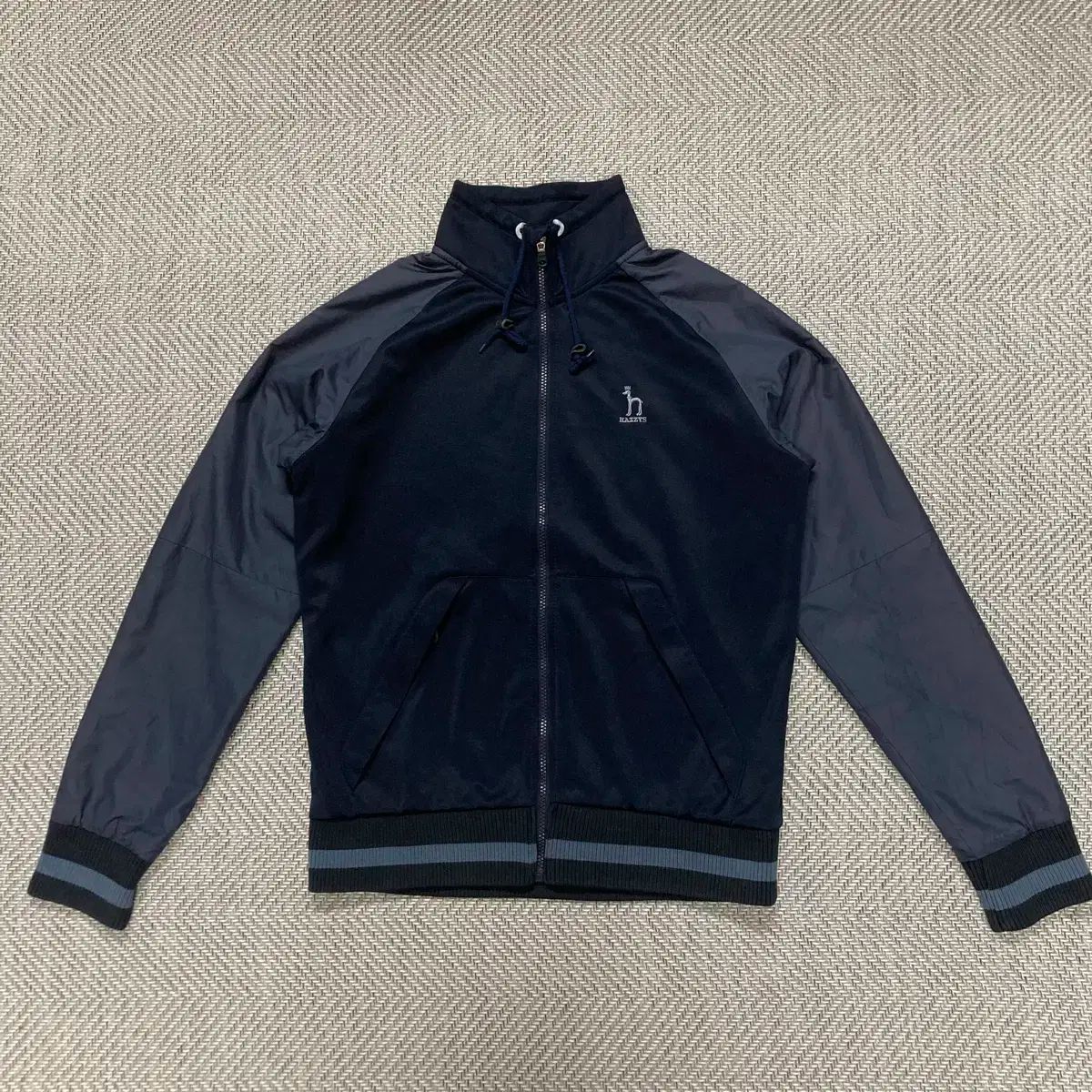 100 HAZZYS ゴルフ 起毛 ジップアップ ジャケット