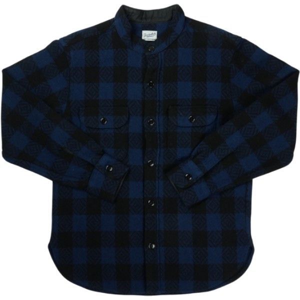 Size XS TENDERLOIN テンダーロイン 本店 BUFFALO SHT JKT STAND ジャケット 青 品-良い 20829686
