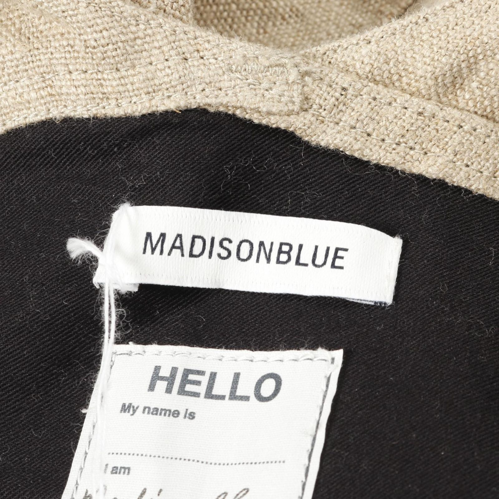 MADISONBLUE マディソンブルー JUMPER SKIRT MAXI HEAVY LINEN MADISONBLUE マディソンブルー JUMPER SKIRT MAXI HEAVY LINEN
