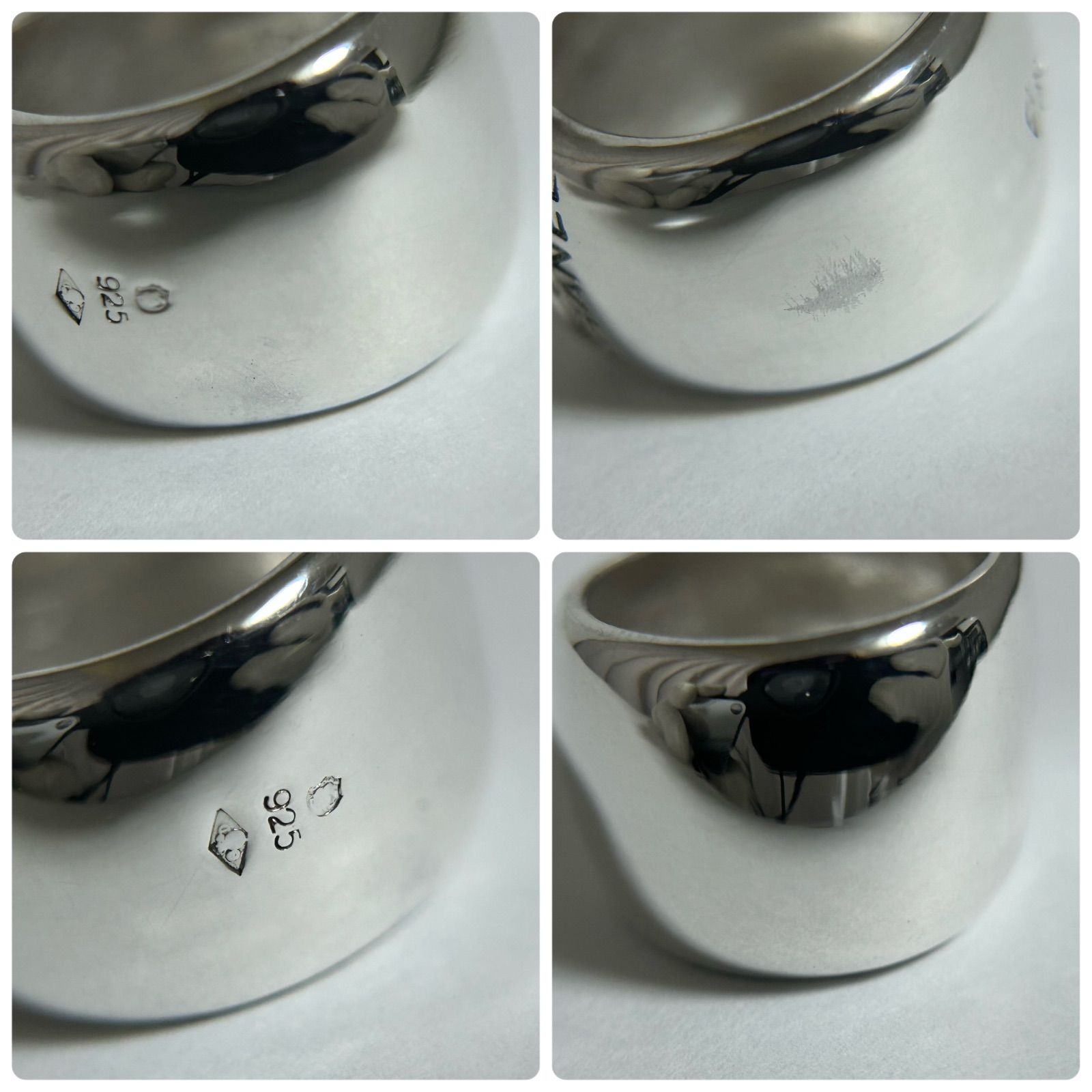 Leeee様 シャネル リング 指輪 ロゴ ワイド Silver 925 ヴィンテージ 