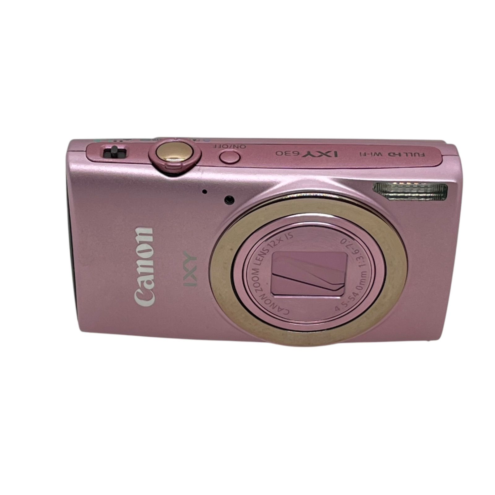 管2511-43 動作未 動作未 CANON キヤノン IXY 630 コンパクトデジカメ 12ズーム 1600万画素 ピンク