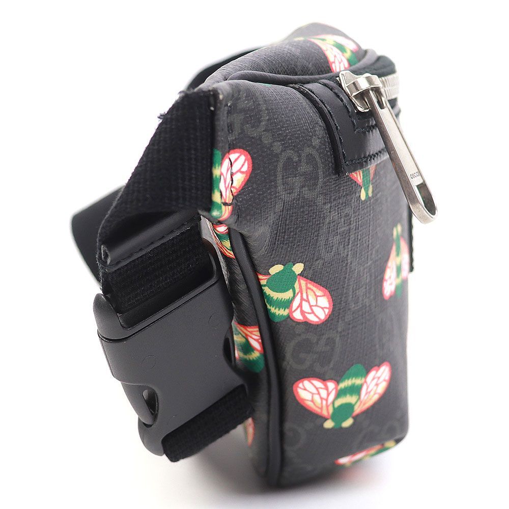  ～11 27まで グッチ GUCCI ビープリント GGスプリーム ミニベルトバッグ ヒップバッグ 斜め掛け ボディバッグ ウエストポーチ バッグ