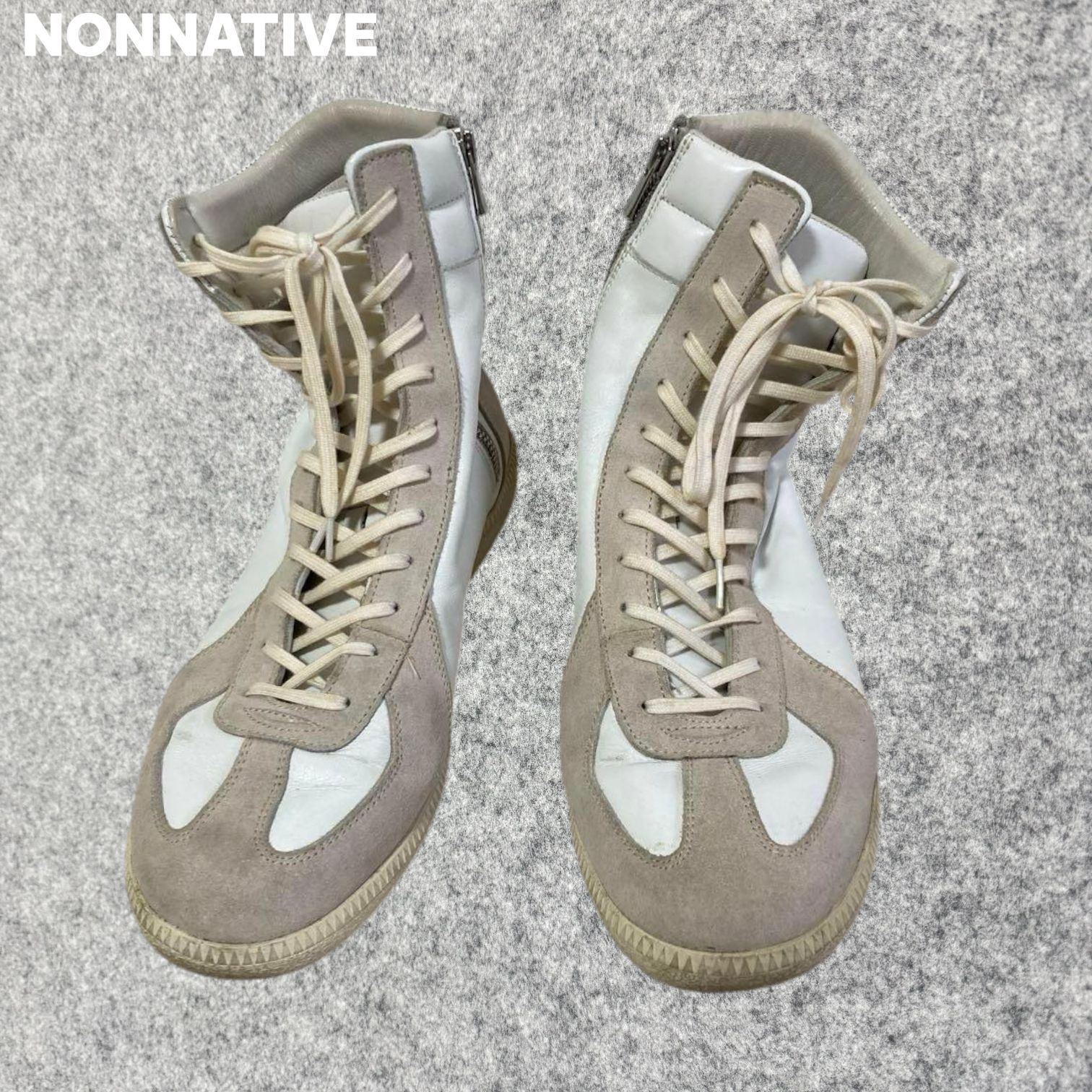 nonnative 13AW TROOPER TRAINER HI カウレザー 27.0cm