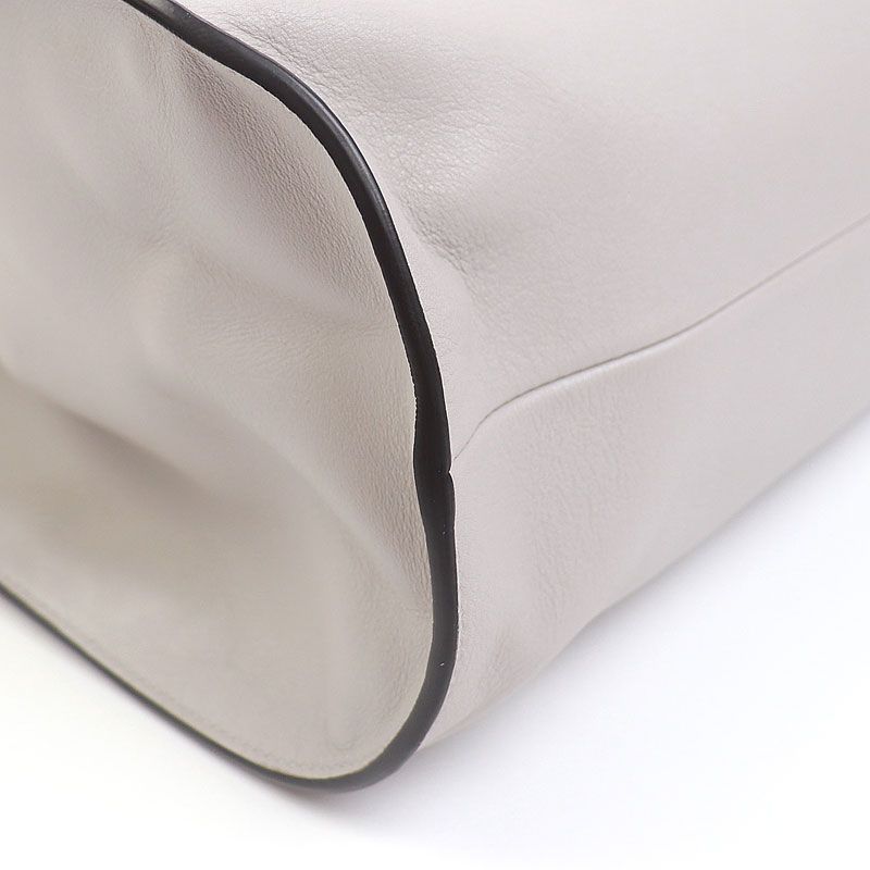  ～11 27まで サルヴァトーレ フェラガモ Salvatore Ferragamo トリフォリオ トートバッグ ガンチーニ クロージャー ライトグレー トートバッグ バッグ