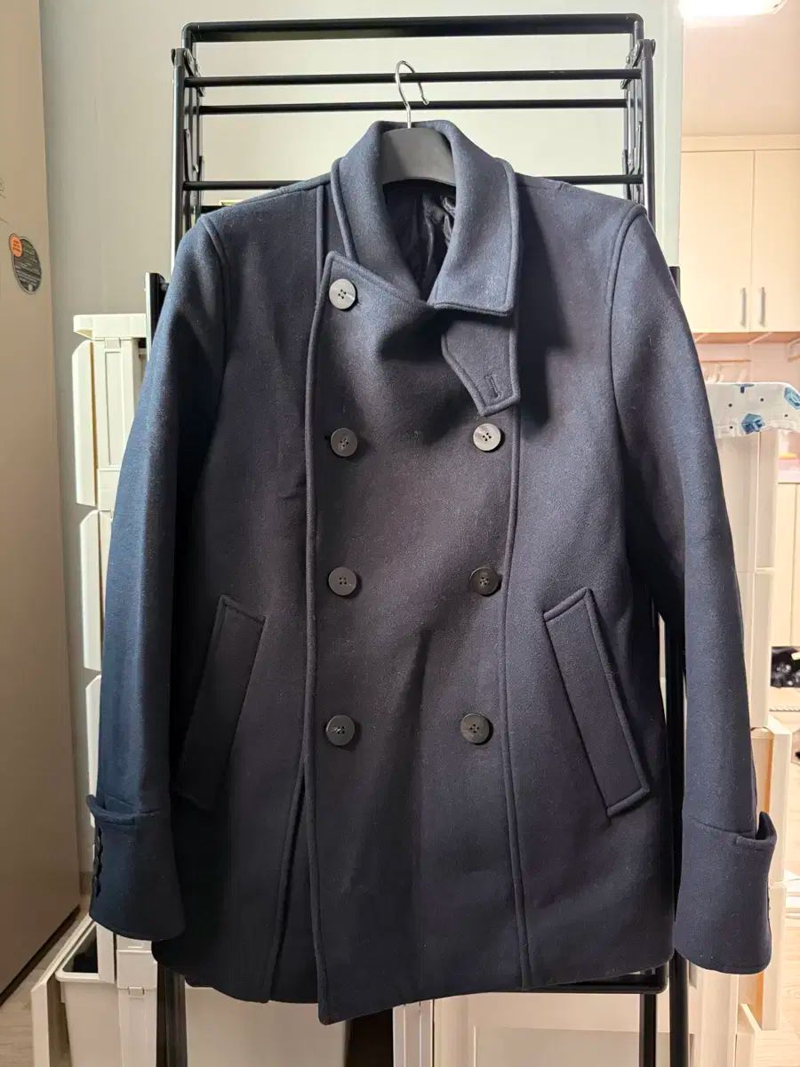 ウーヨンミ WYM ハーフコート - ネイビー 48