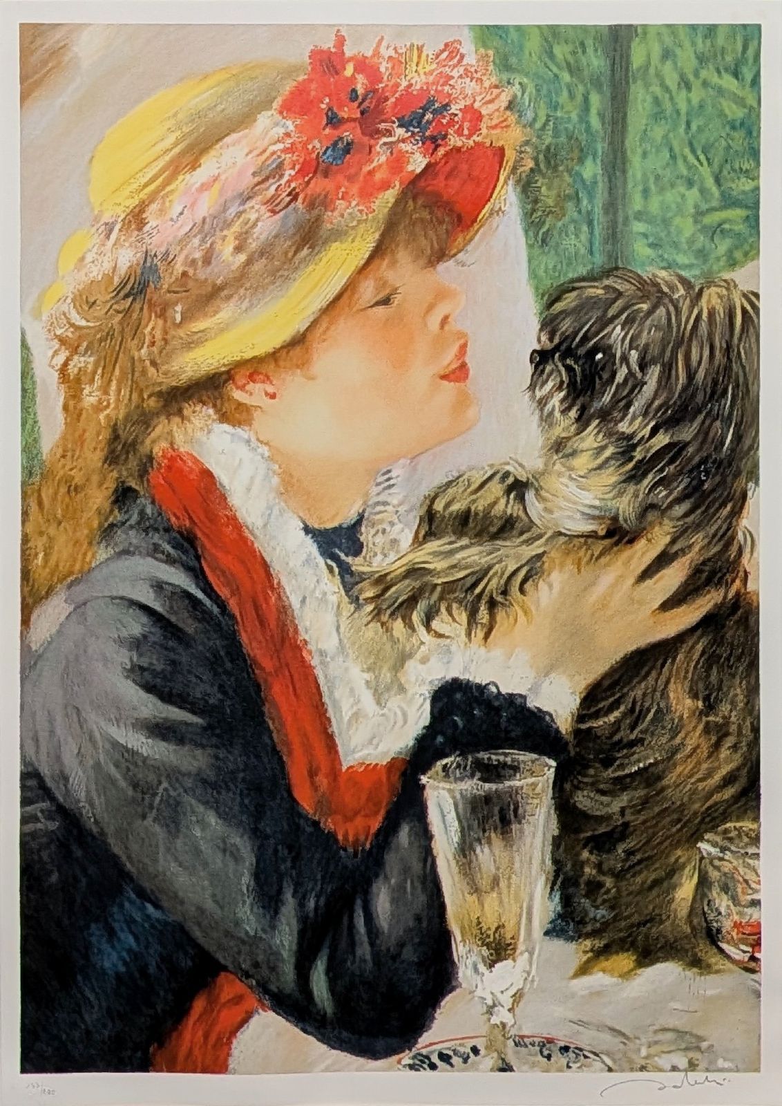 モディリアーニ『赤ん坊を抱くジプシー女』リトグラフ（石版画） モディリアーニ『赤ん坊を抱くジプシー女』リトグラフ（石版画