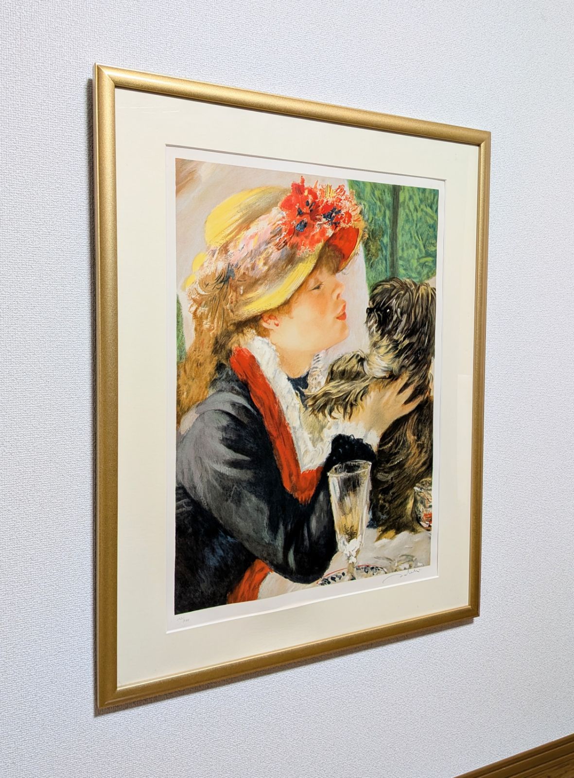 限定リトグラフ ジニー・キム 版画 直筆サイン・エディション付