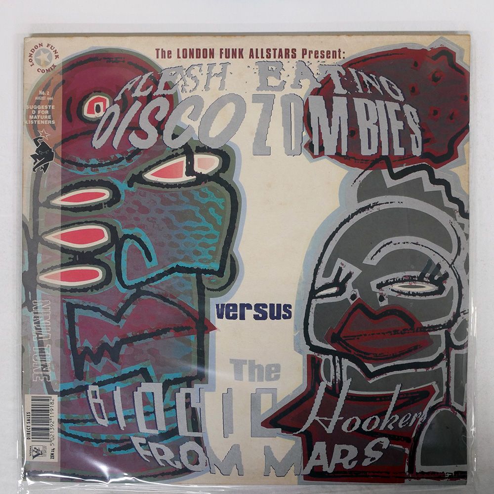 UK盤 LONDON FUNK ALLSTARS/FLESH EATING DISCO ZOMBIES VERSUS/NINJA