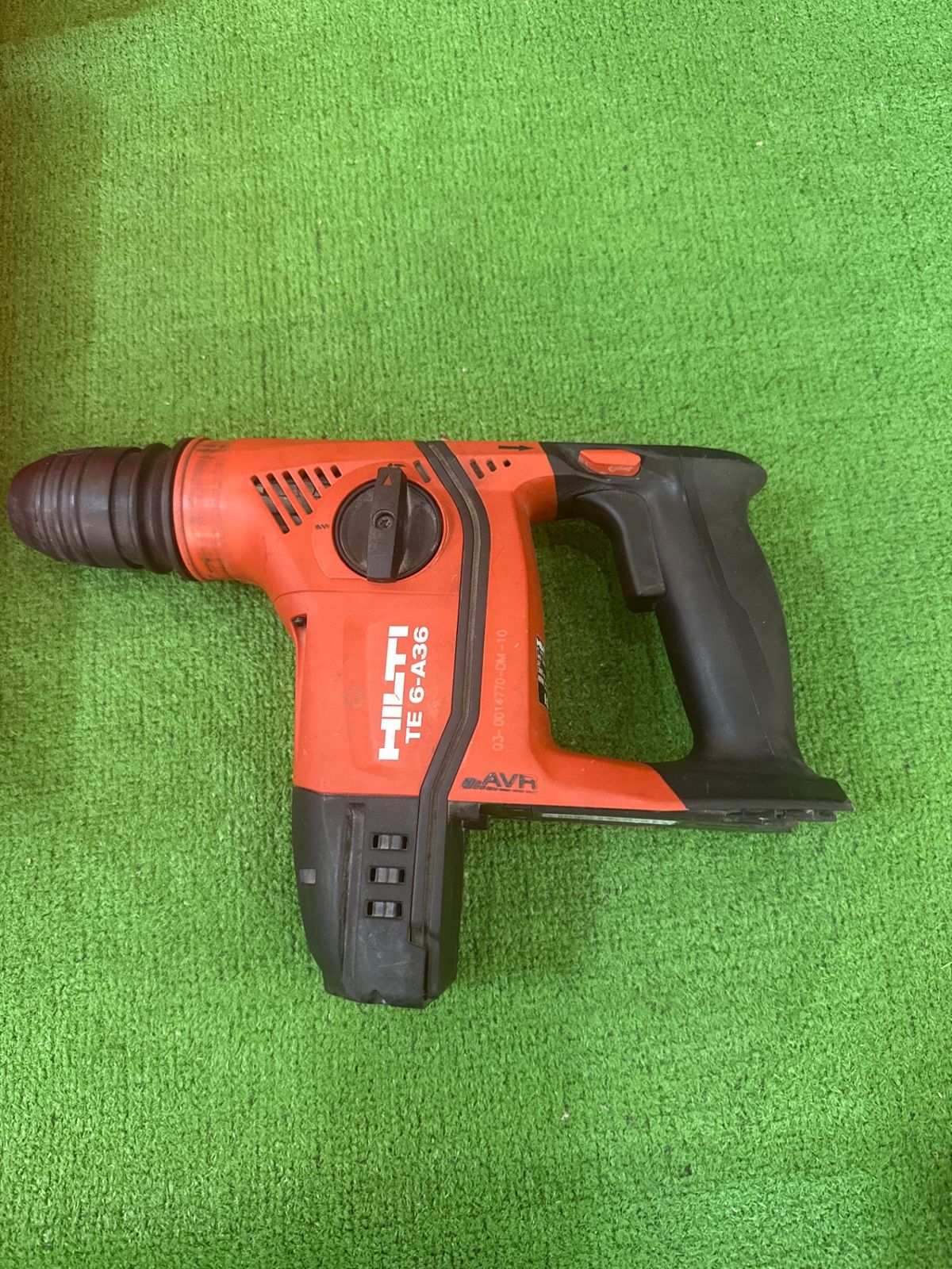 サー52 の為ジャンク HILTI TE6-A36-AVR 充電式ハンマードリル ケース有 現状品 返品交換不可 の為ジャンク