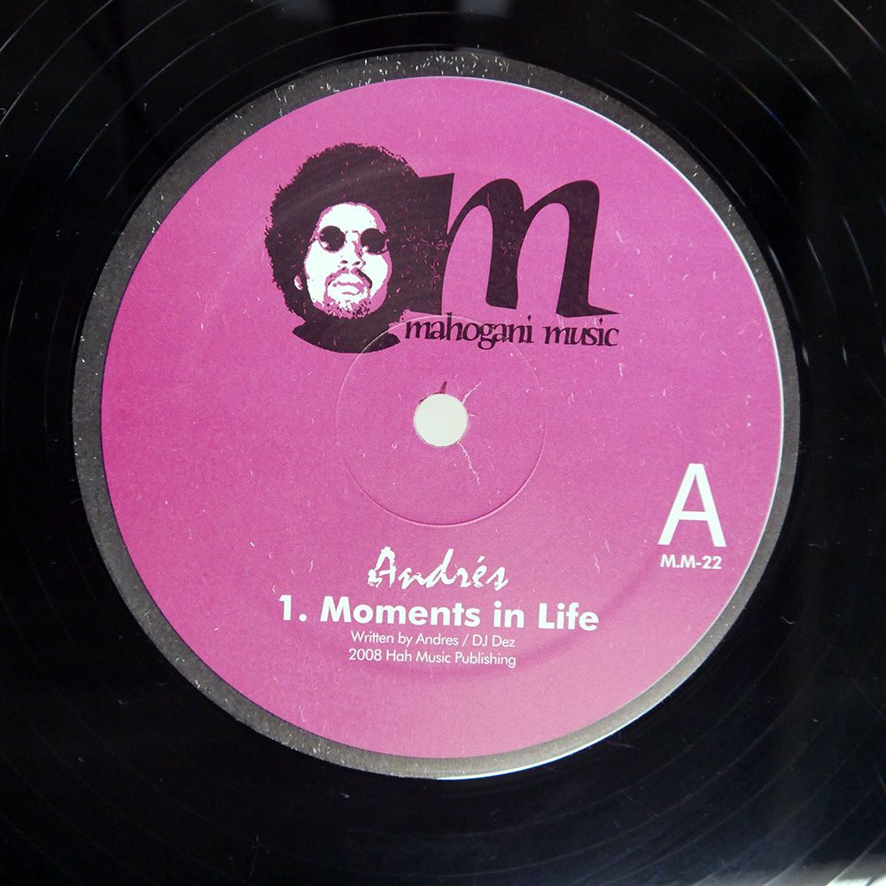 US盤 ANDRES MOMENTS IN LIFE MAHOGANI MUSIC MM22 12
