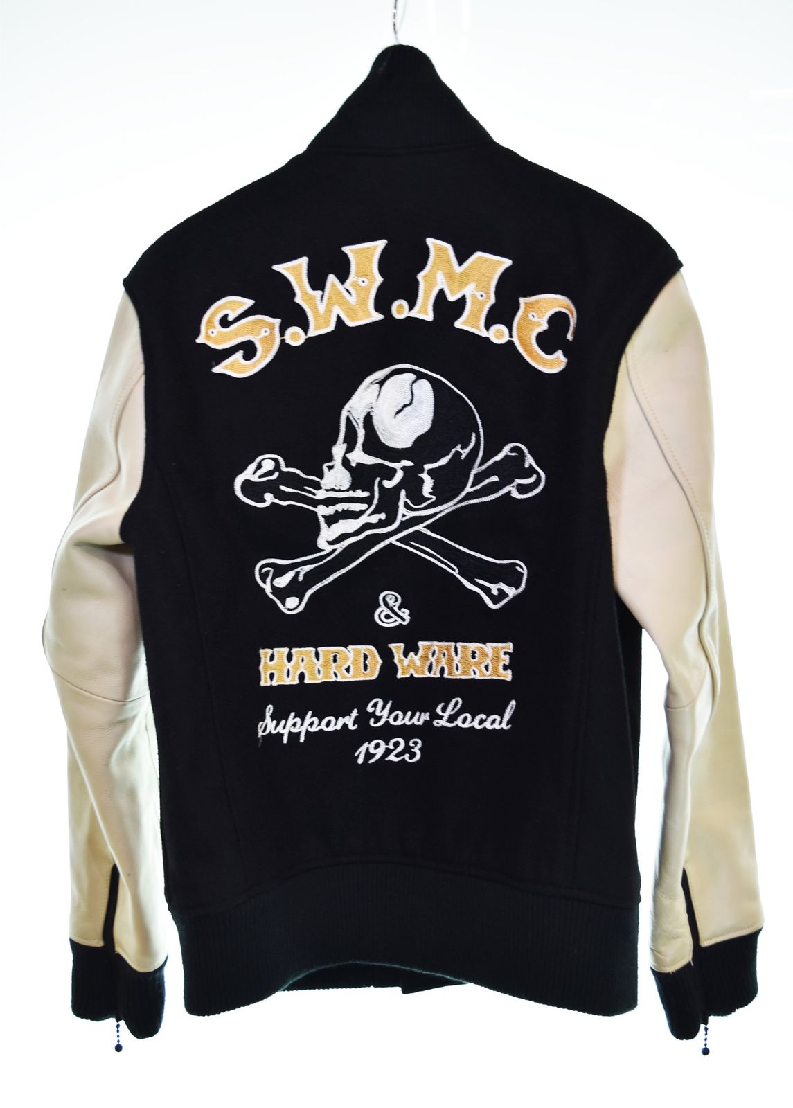 スカルワークス SKULL WORKS CROWS WORST スカル刺繍 スタジャン