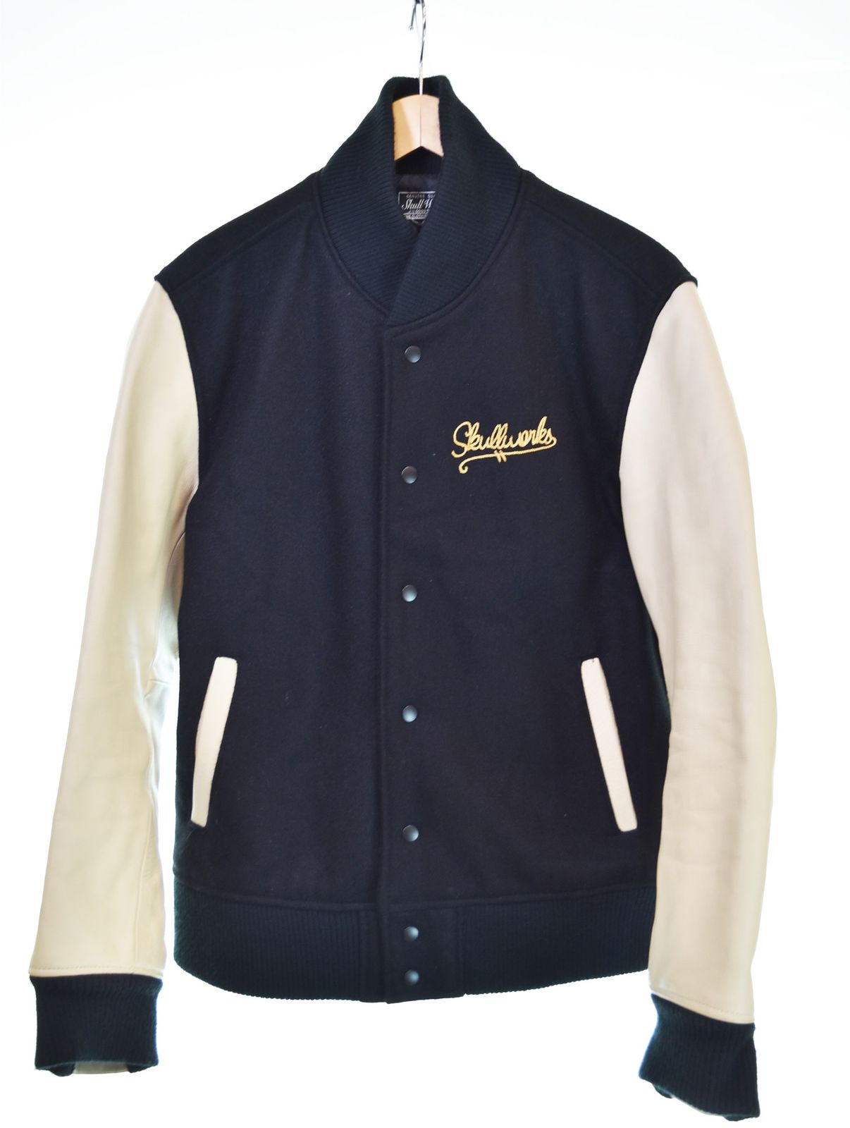 スカルワークス SKULL WORKS CROWS WORST スカル刺繍 スタジャン