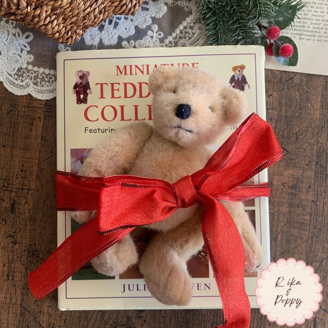 ラスト8/17迄　ヴィンテージ　テディベア　ペディグリー　絵本に出てきそうなくま ラスト8/17迄 ヴィンテージ テディベア ペディグリー 絵本に出てきそう