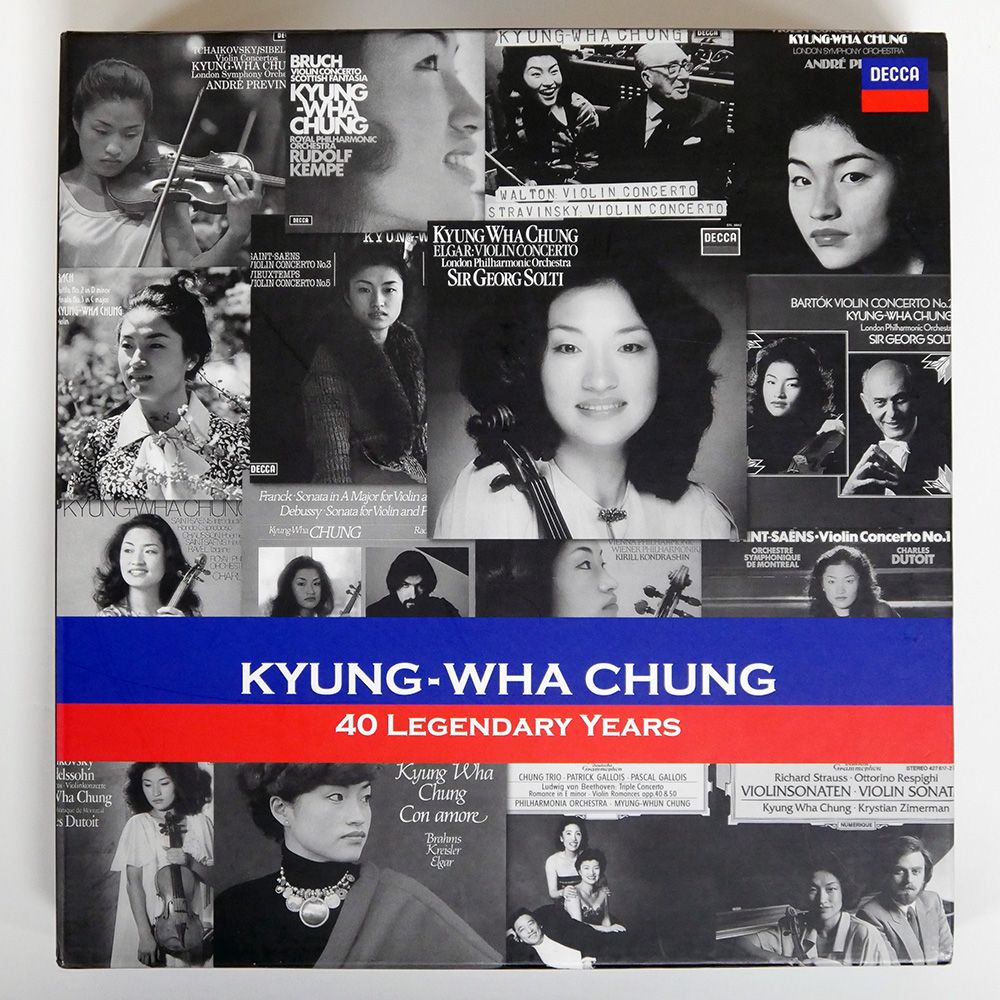韓国盤 キョンファチョン KYUNG-WHA CHUNG 40 LEGENDARY YEARS DECCA DD7949 CD