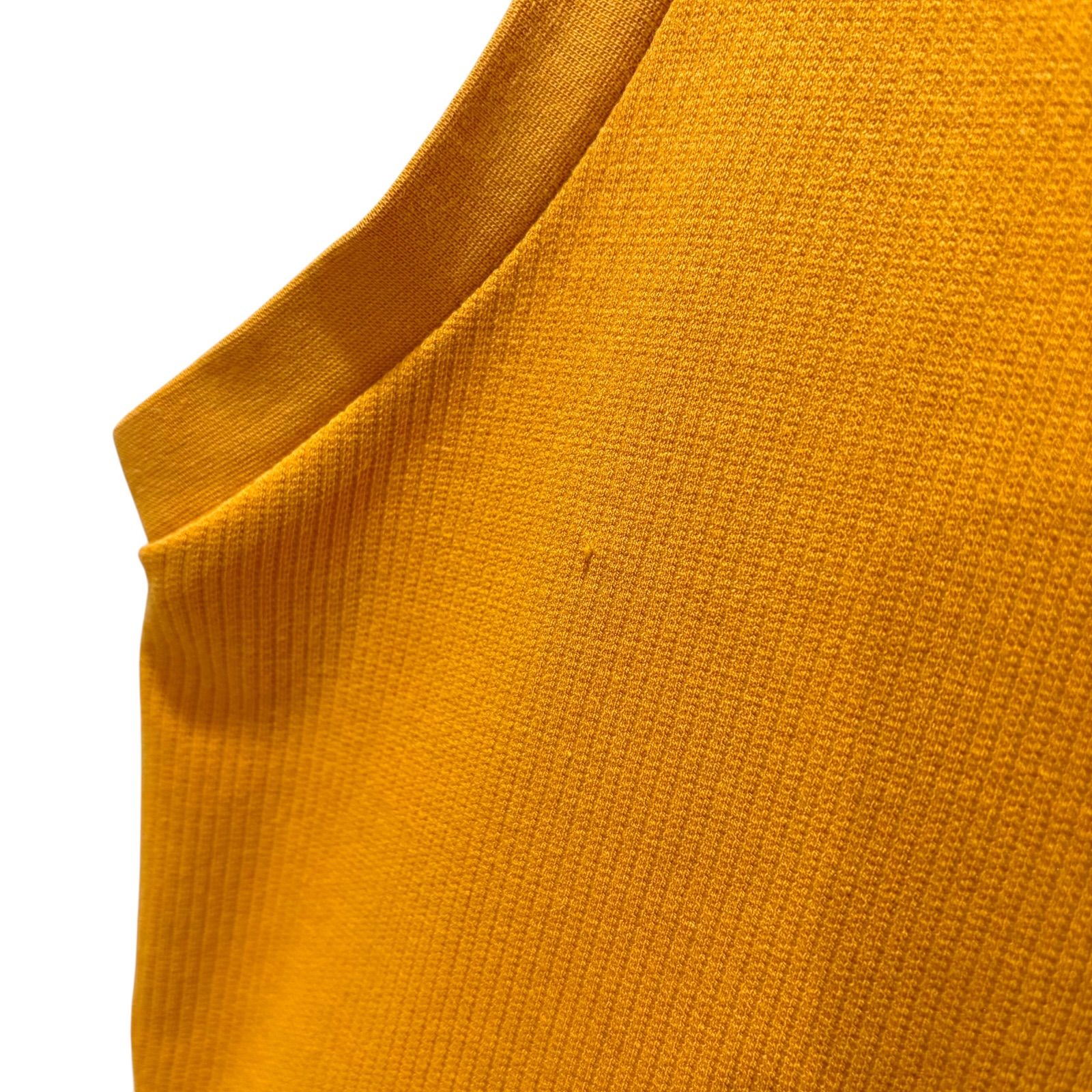 KENZO オレンジ ベスト KENZO GOLF／ケンゾー／ベスト／チャック／ブランドロゴ／刺繍／派手