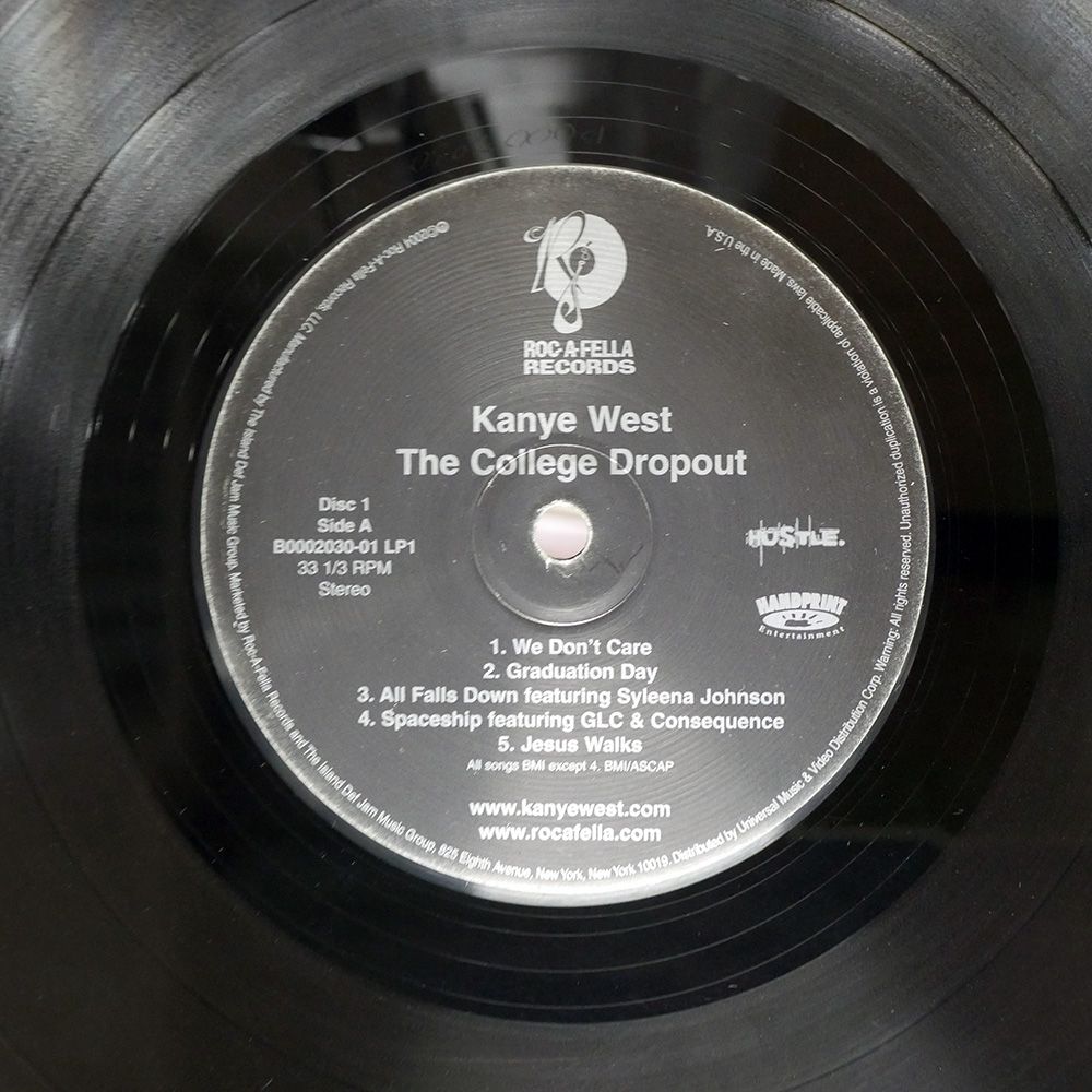 US盤 KANYE WEST COLLEGE DROPOUT ROC A FELLA LP その他 レコード CD DVD ブルーレイ