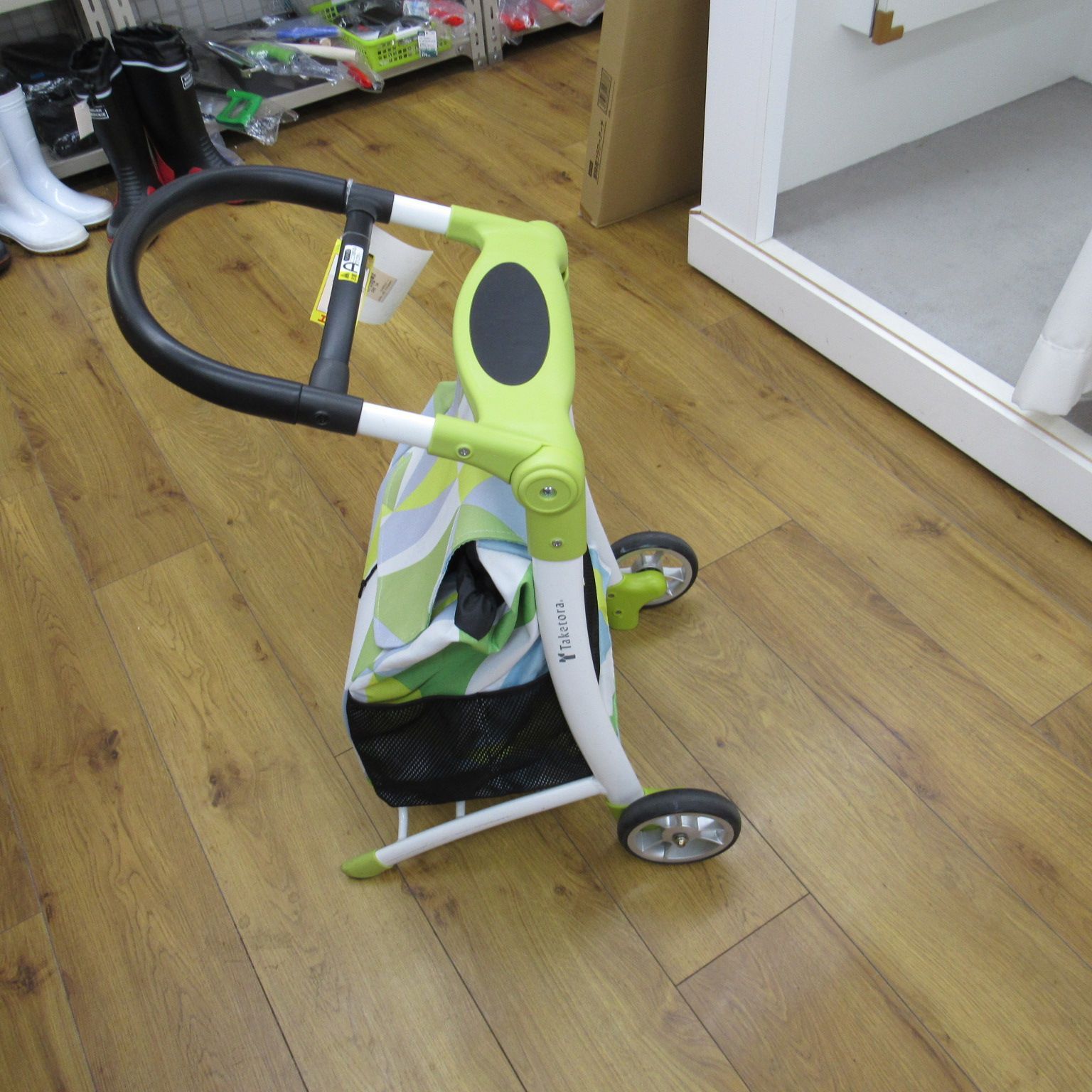 座れるショッピングカート スマイルキャリー ショッピングバッグ