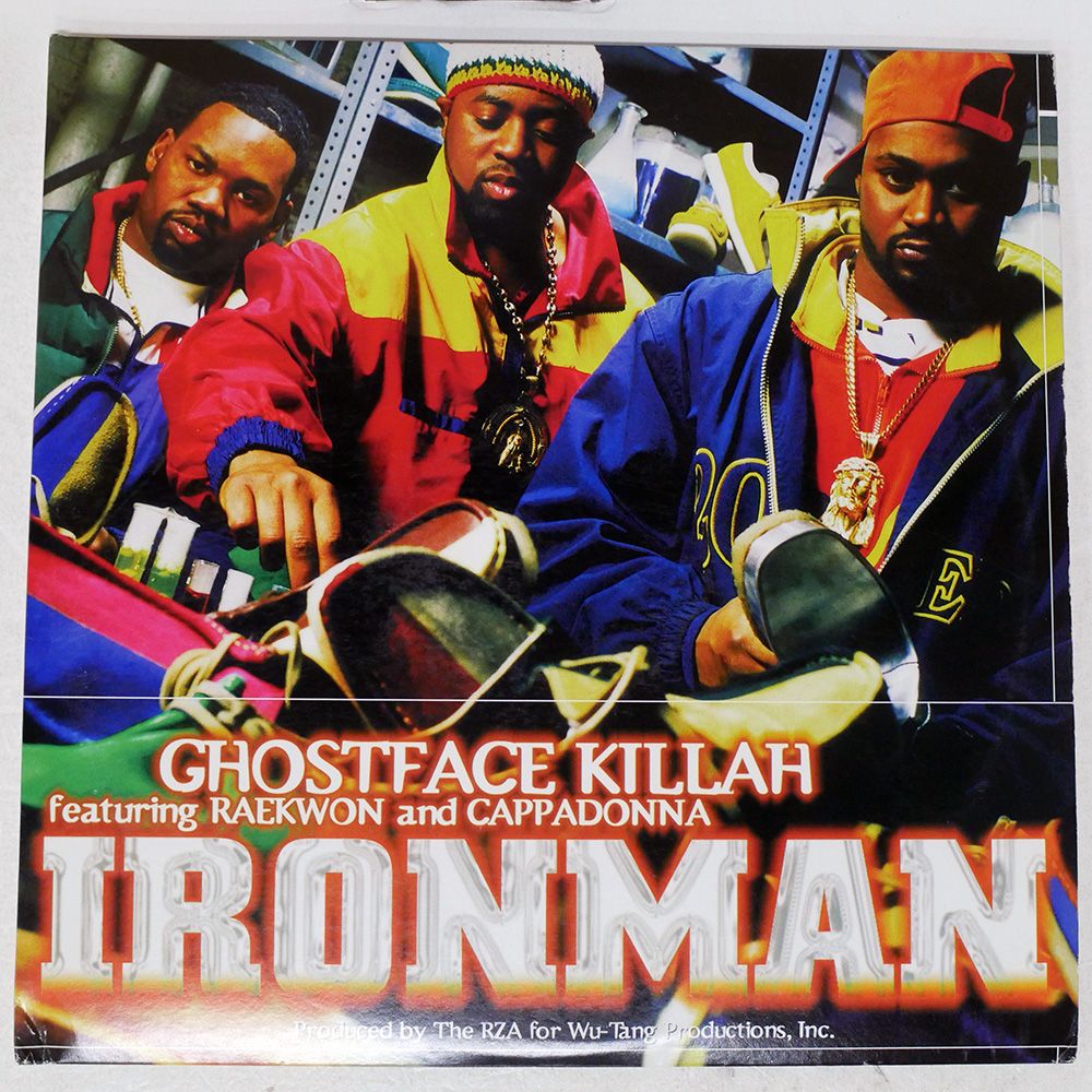 US盤 GHOSTFACE KILLAH IRON MAN GET ON DOWN GET51267 LP
