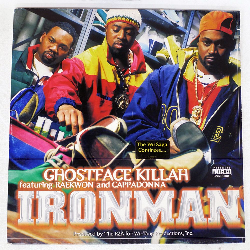 ヨーロッパ盤 GHOSTFACE KILLAH IRON MAN EPIC EPC4853891 LP