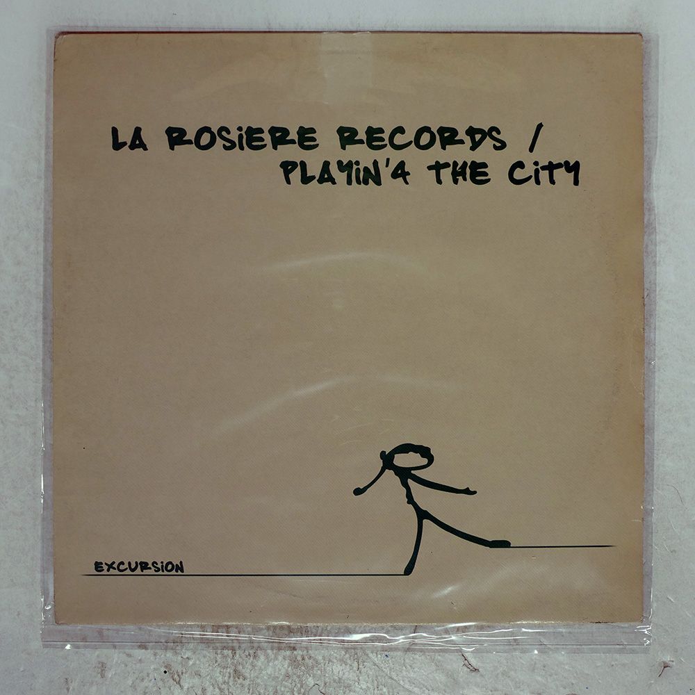 フランス盤 PLAYIN 4 THE CITY EXCURSION LA ROSIRE ROS003 12