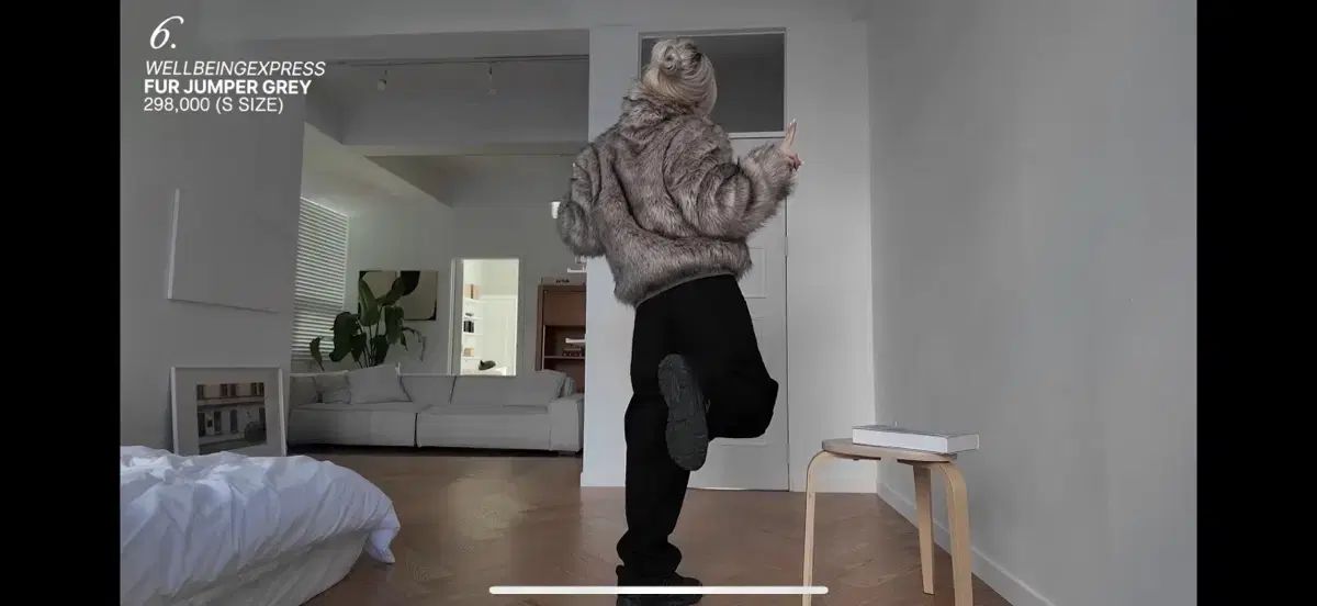 ウェルビイグッスプレス グレー ファージャケット s