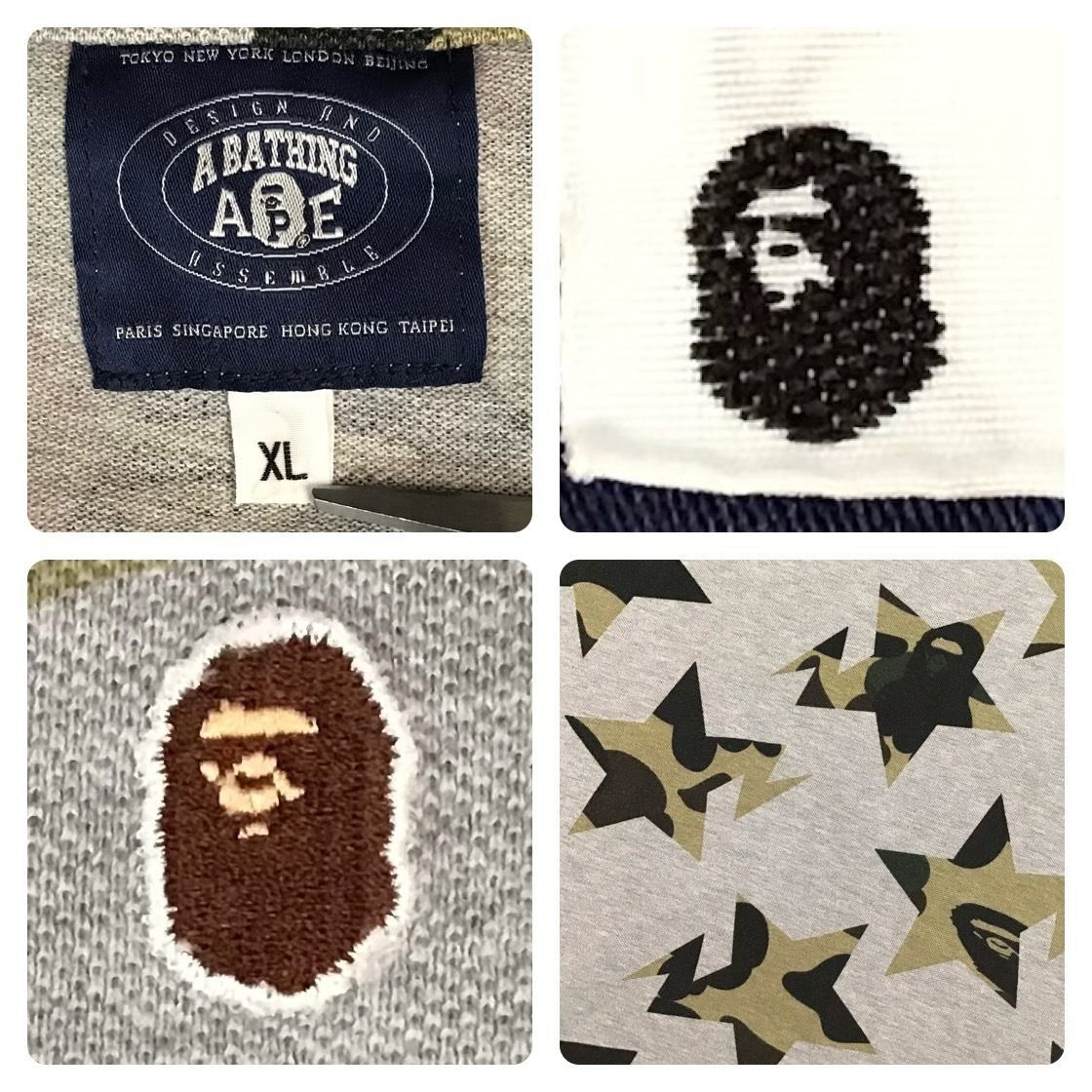 A BATHING APE　スターポロシャツ A BATHING APE スターポロシャツ ☆渋谷限定☆ Shibuya limited star