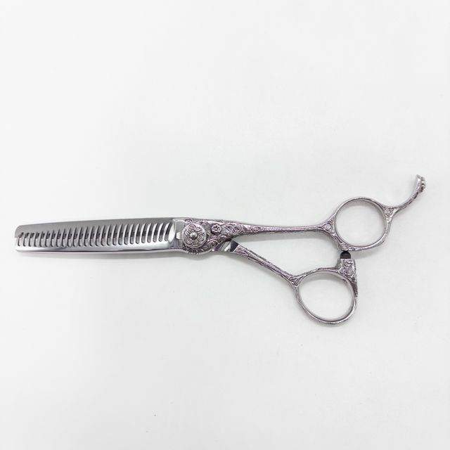 ナルトシザーズ ナルトシザーNARUTO SCISSORS 二梳きヘネシーブーメランS27唐草 オフセット シザー セニング 美容ハサミ すきばさみ 美容師 理容師 約10 右利き 5.8インチ sc2656