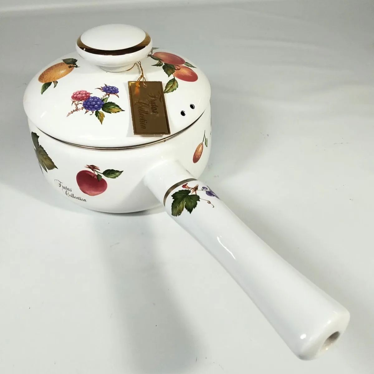 未使用あり】エジリー EJIRY フルータス コレクション ホーロー両手鍋