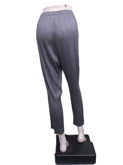 PLEATS PLEASE プリーツプリーズ パンツ サイズ2 レディース グレー_S13_s-0431-r13_セルモアから